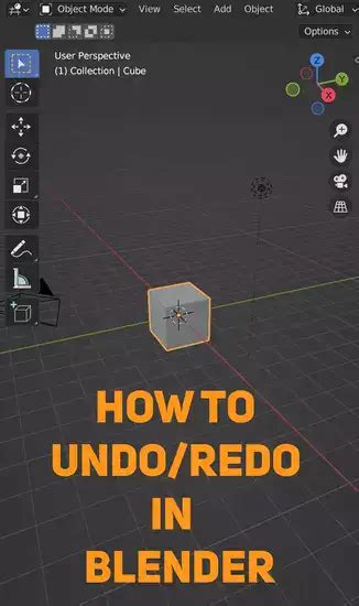 blender redo shortcut.